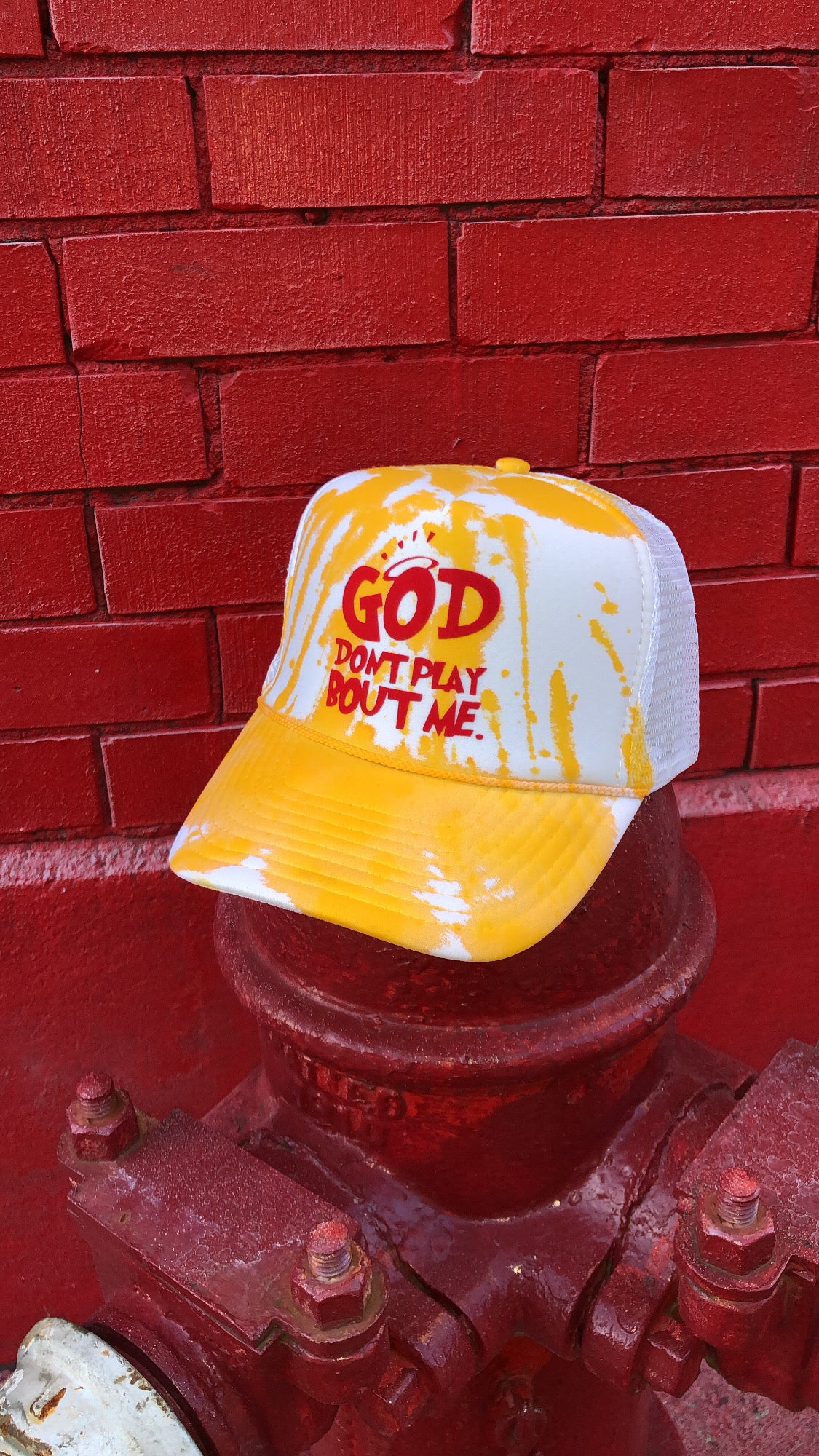 The Tie Dye GOD Hat