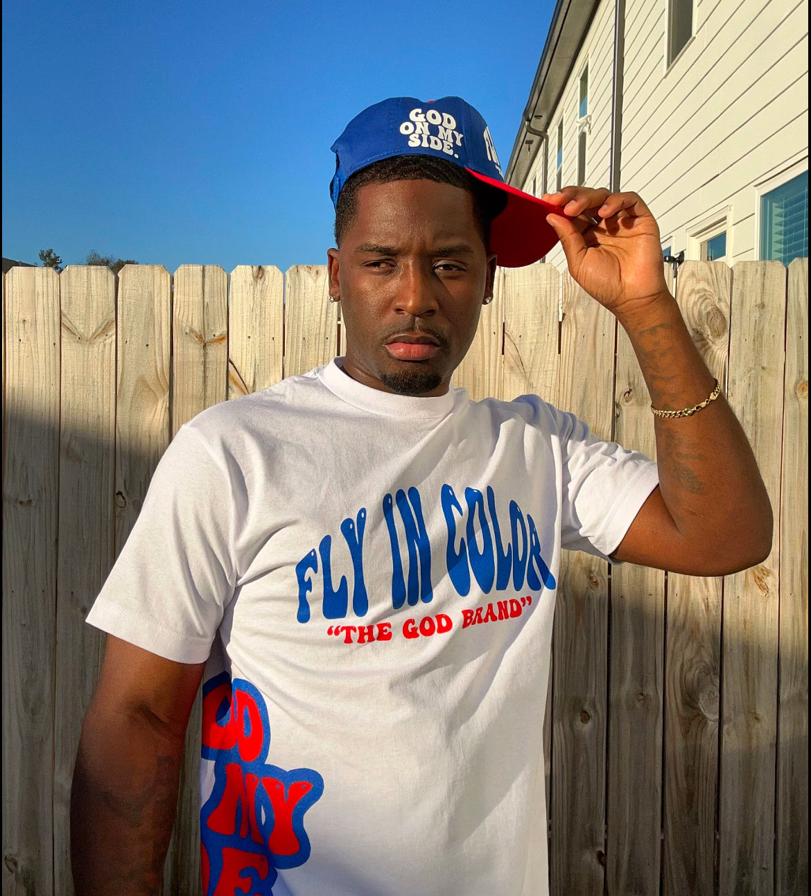 GOD On My Side Tee