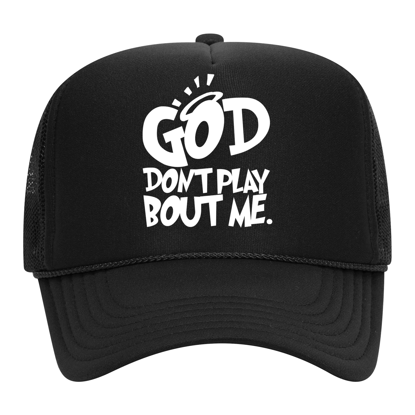 Black/White Trucker Hat