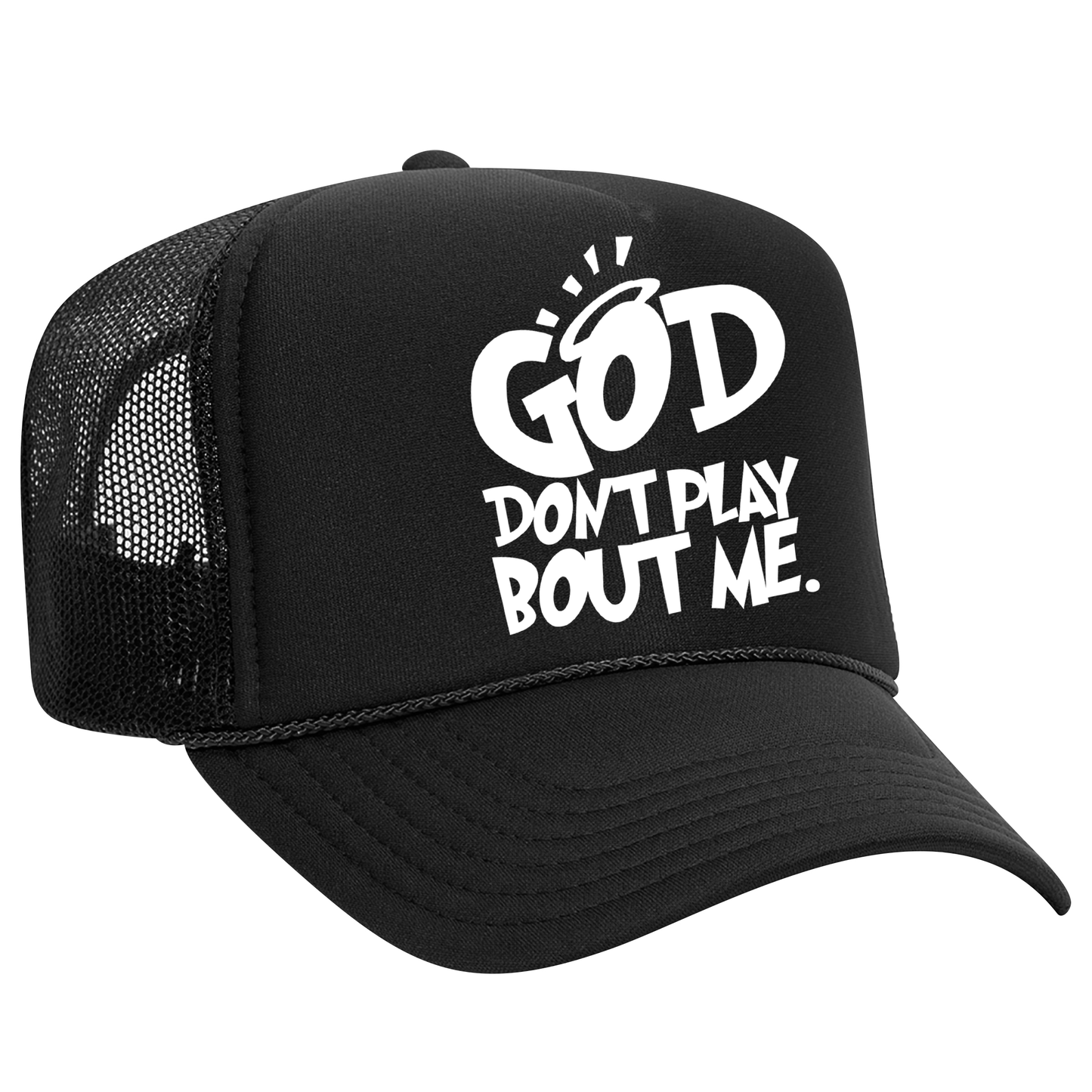 Black/White Trucker Hat